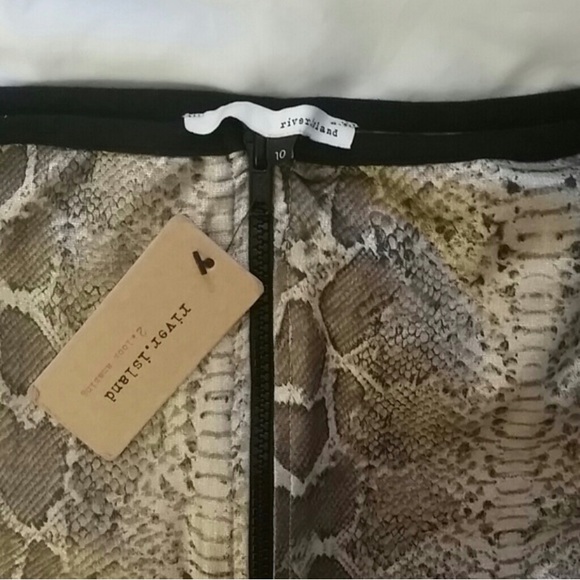 Snake Print Shorts - Picture 2 of 3